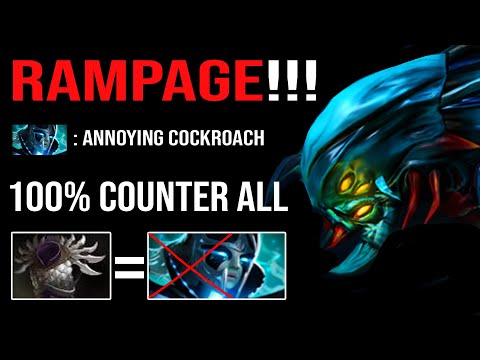 RAMPAGE COCKROACH Insane OP 100% Annoy Shukuchi Weaver Blade Mail Easy Counter PA with 25Kills IMBA