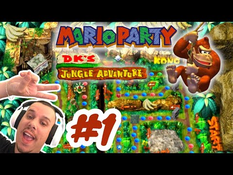 🎉 Mario Party 1 – DKs Dschungel-Abenteuer #1 🌴 | Chaos im Urwald! [Deutsch | Let's Play]