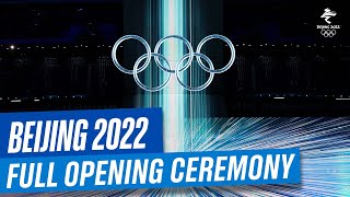 The BeiJing 2022 Winter Olympics Opening Ceremony