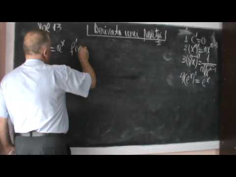4/4 Lectia 107 - "Introducerea notiunii de derivata" - Lectie mostra din videomanualul de matematica