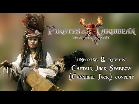 Unboxing & Review! Captain Jack Sparrow (Cannibal Jack) Cosplay!