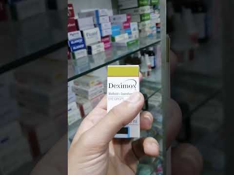 Deximox Drops Uses | Red Eyes Infection #medicine #pharmacy #shorts #viralvideo