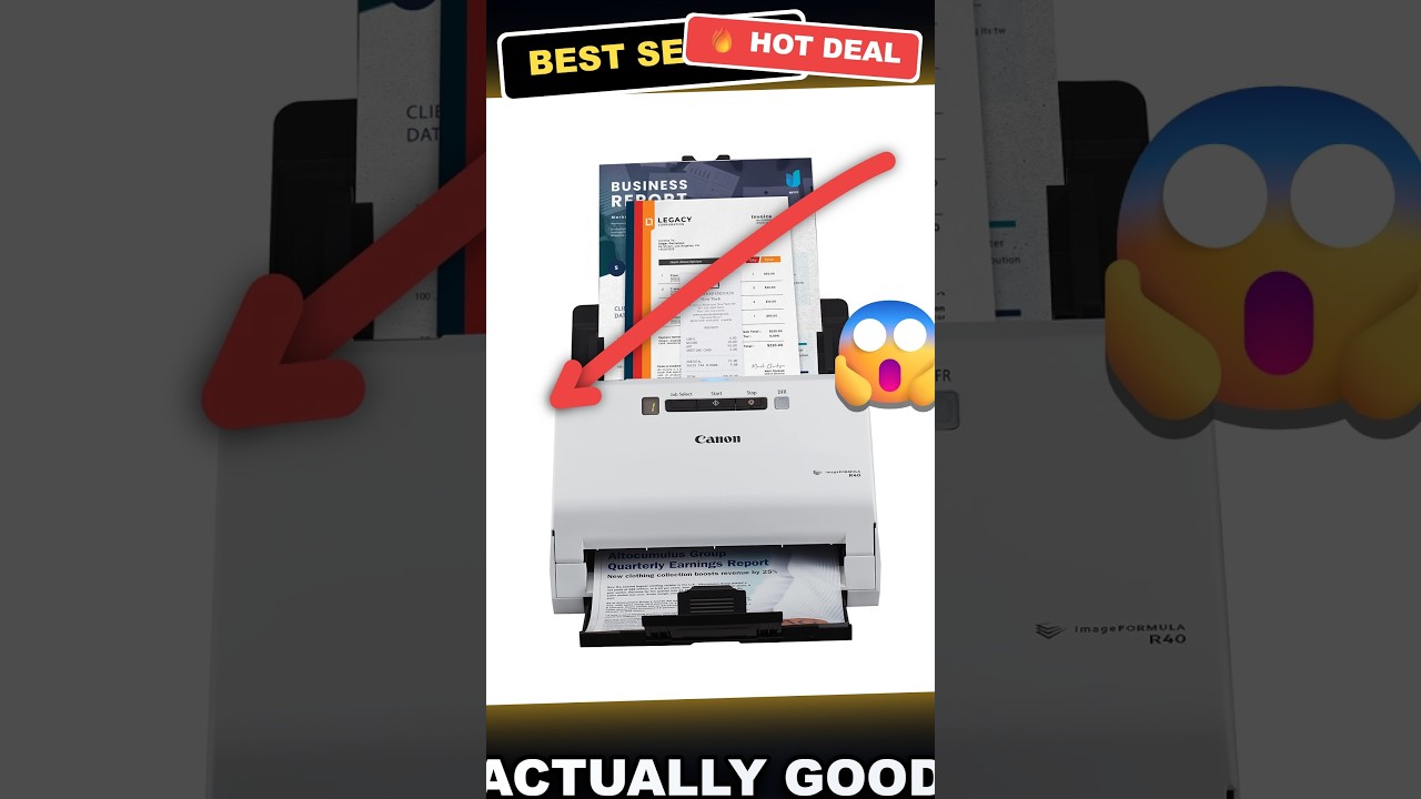 Actually Good Canon imageFORMULA DR-M160II Office Scanner for Heavy Use