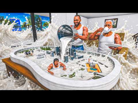 Franklin Found Tiny Milk CIty And Controll Entire City - INDIAN BIKE DRIVING 3D