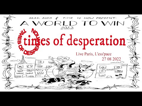 TIMES OF DESPERATION  (Suède)  Live Paris, L'ESS'pace  27 08 2022