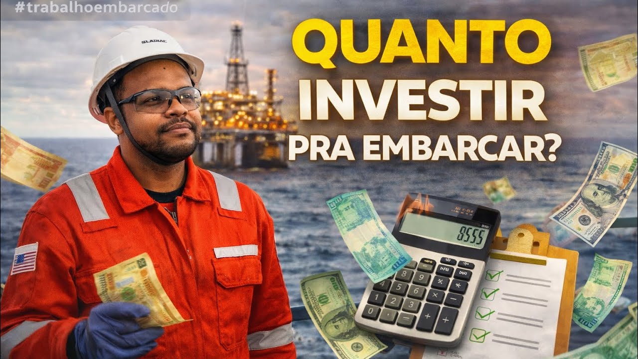 #trabalhoembarcado Qual é o investimento necessário para trabalhar embarcado?