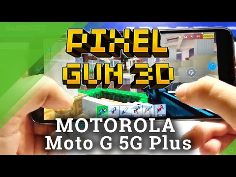 Pixel Gun 3D Game Test on Motorola Moto G 5G Plus  – Gameplay | Quality Checkup