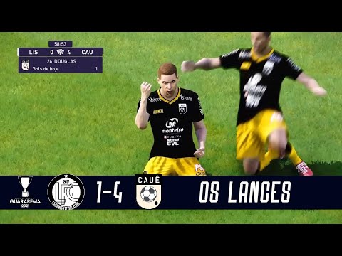 Lisierinos 1x4 Caueenses: OS LANCES pela Semifinal da Copa Cidade de Guararema 2021