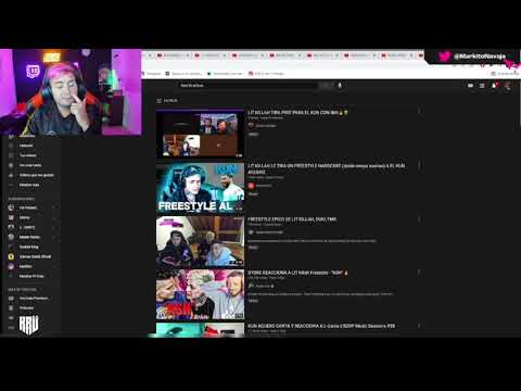 MARKITO NAVAJA REACCIONA A FREESTYLE DE LIT KILLAH CON IBAI