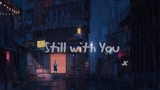 still with you by bts jk but under an umbrella and it&#39;s raining + eng lyrics