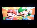 Super Mario Movie DVD Scratches And Glitches Seizure Warning