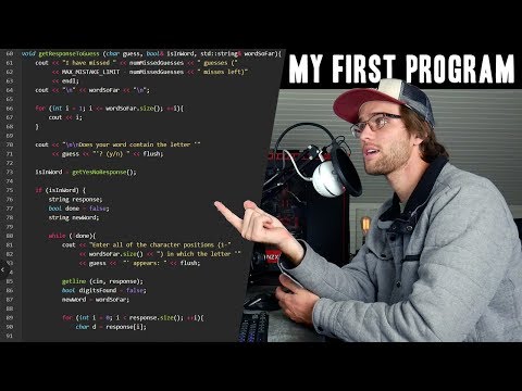 My First Program I Ever Coded
