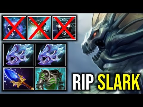 PERMANENT STUN..!! 2x Moon Shard Slardar Max Attack Speed Counter Slark 7.22h | Dota 2