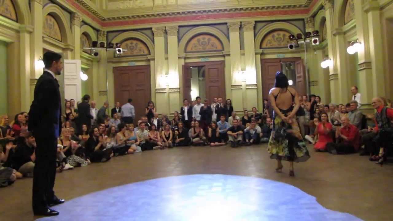 María Inés Bogado and Sebastián Jiménez @ Łódź Tango Salon Festival (Poland) September 2013 - 1