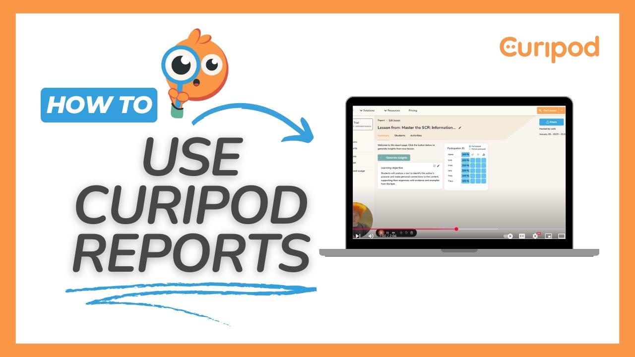 Instant AI Feedback and Insights: Curipod Reports Overview video thumbnail