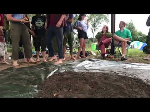 Intro to cob workshop! At the Land Skills Fair 2023