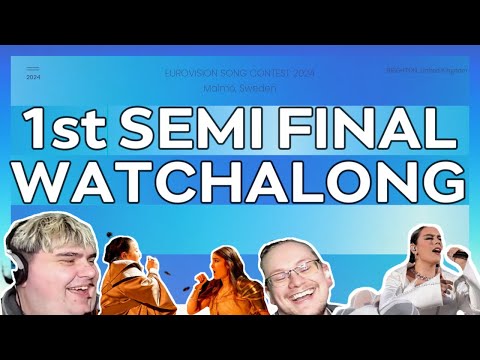 Eurovision Song Contest 2024 - 1st Semi Final - LIVE WATCHALONG