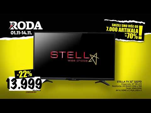 Roda | Rasprodaja tehnike 01.11 - 14.11.2021.