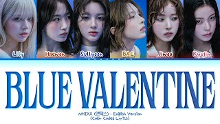 Download lagu NMIXX Blue Valentine (English Ver.) Lyrics (Color Coded Lyrics) mp3