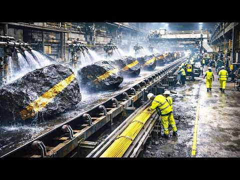 WIE DAS METALL AUS DER HÖLLE  PRODUZIERT WIRD | DER NIE GESEHENE PROZESS