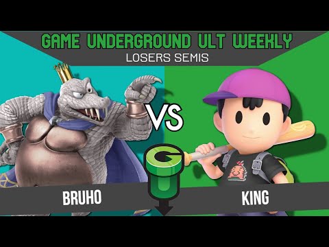 GU 9/27/22 : LOSERS SEMIS - Bruho (King K. Rool) vs King (Ness)