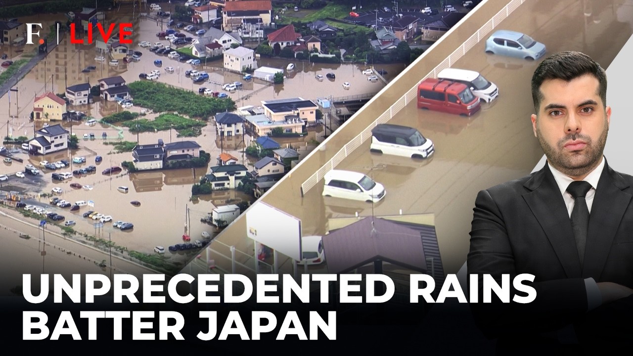Japan: 6 Dead As A Month’s Rain Falls In Hours | 7,000 Stranded At Narita Airport | Firstpost Live