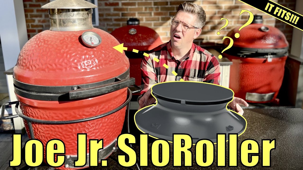 This is how I HACKED the SloRoller to fit the Kamado Joe Jr!
