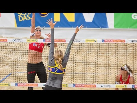 Schwaiger/Hansel (AUT) vs Grawender/Lundqvist (SWE) - CEV Continental Cup Full Match 02.05.2015