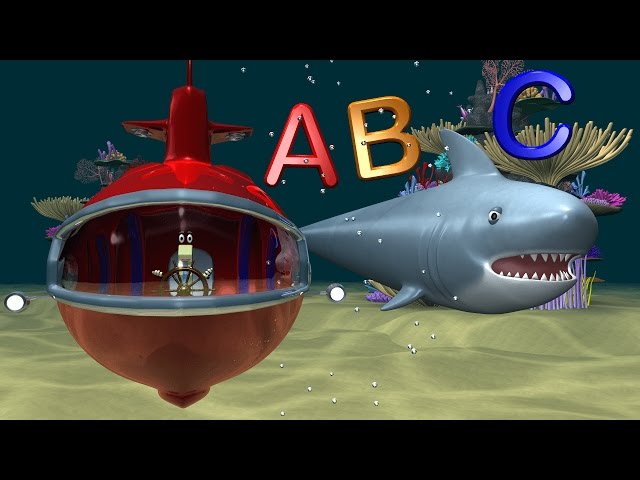 ABC Shark Video - Alphabet Learning Video for Kids
