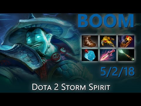 "BOOM" 5/2/18 | Dota 2 Storm Spirit highlights