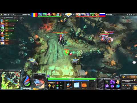Romania vs Russia Game 2 - IesF Baku 2014 Quarterfinals - @TobiwanDota & @DurkaDota