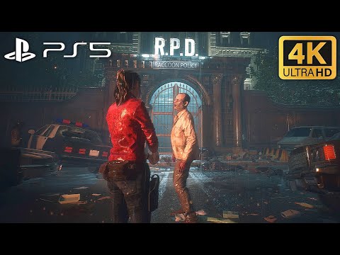 RESIDENT EVIL 2 REMAKE (PS5) Claire Story Walkthrough FULL GAME [4K 60FPS] No Commentary 