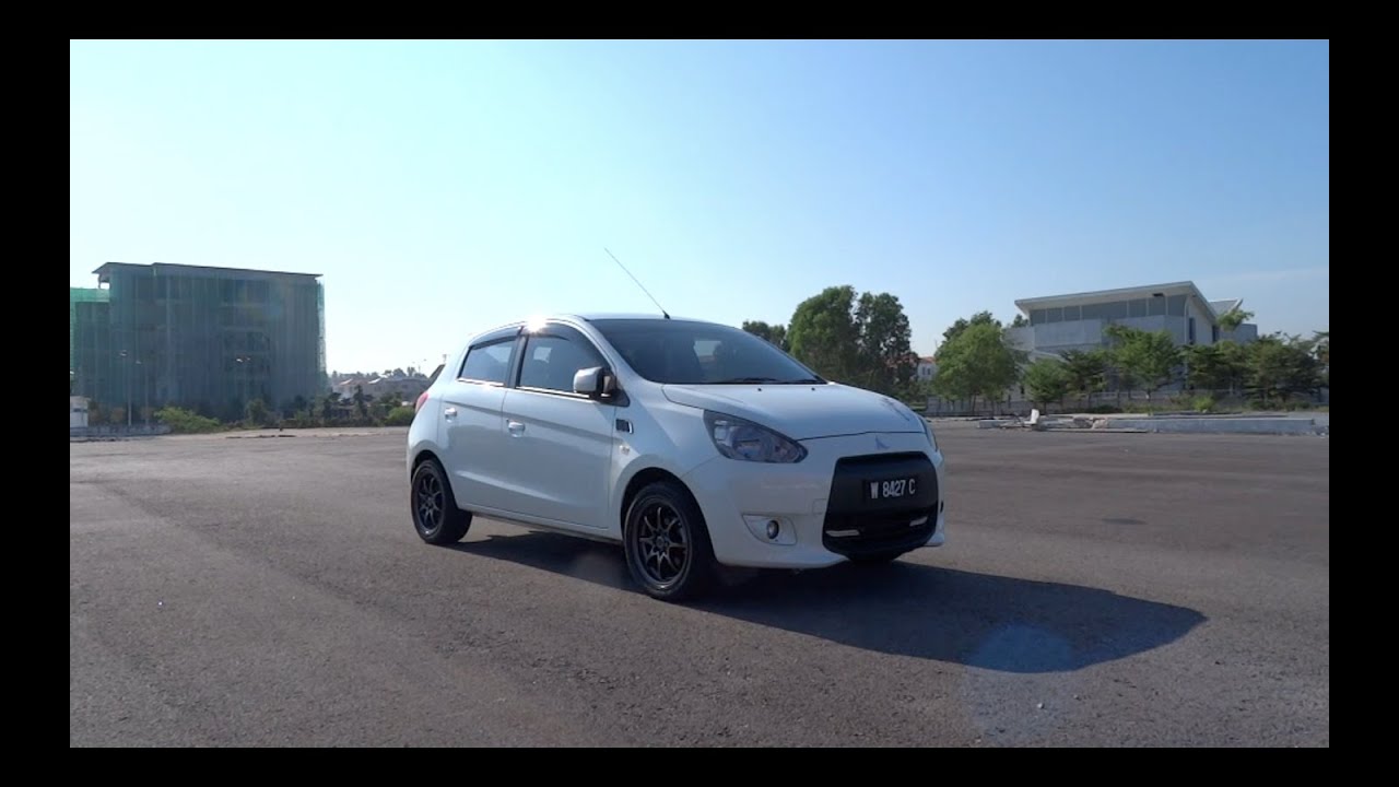2013 Mitsubishi Mirage GS Start-Up, Full Vehicle Tour and Test Drive