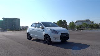 2013 Mitsubishi Mirage GS Start-Up, Full Vehicle Tour and Test Drive