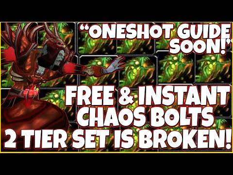 2 Tier Set Destruction Warlock Instant Chaos  Bolts Most Satisfying Spec To Play in  Season 3
