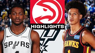 Victor Wembanyama - San Antonio Spurs - Atlanta Hawks