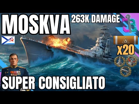 MOSKVA - Performante e vantaggioso in qualsiasi modalità di gioco - World of Warships