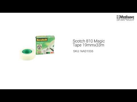 Scotch 810 Magic Tape 19mmx33m NAD1006
