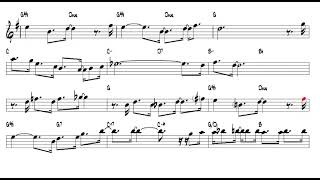 Hang On Little Tomato  Pink Martini  Bb Trumpet or Tenor Sax Play Along