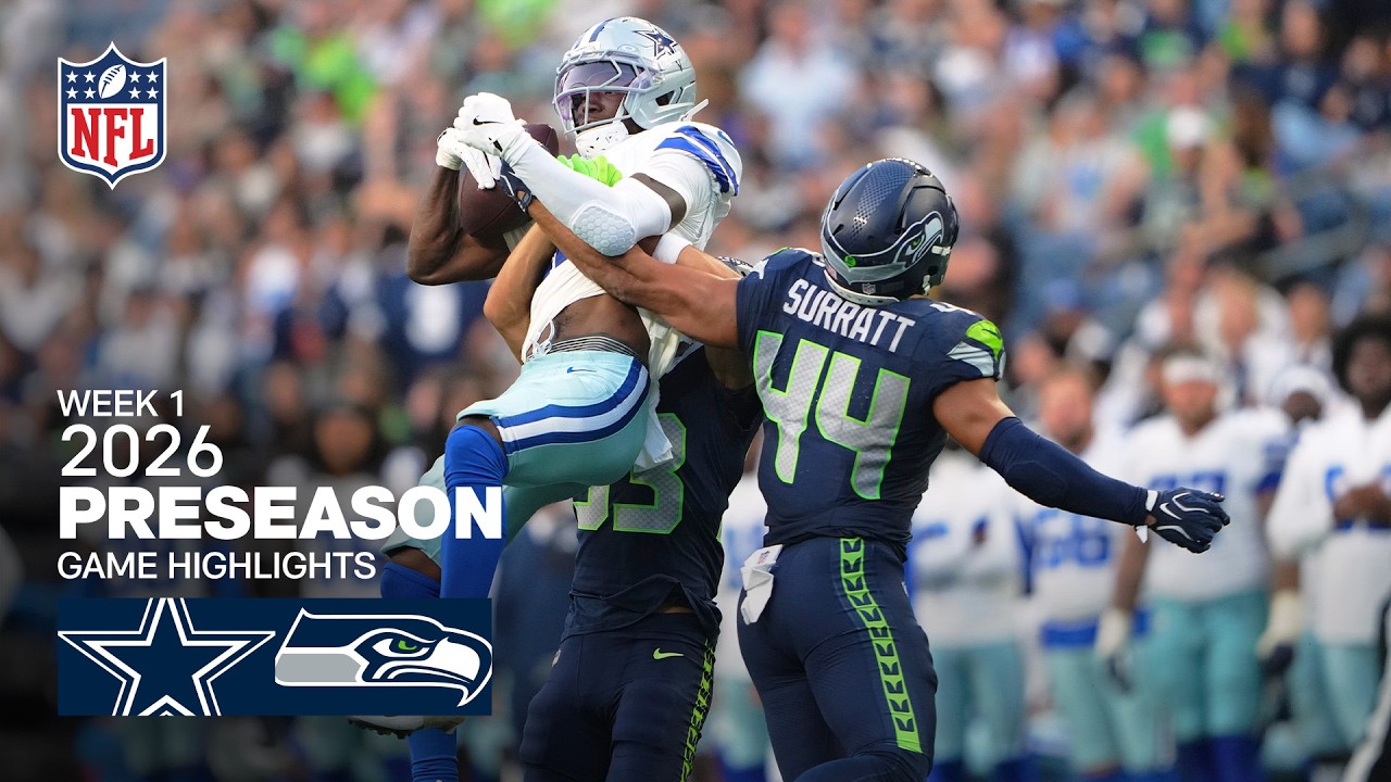 Dallas Cowboys vs. Seattle Seahawks | 2026 Preseason Week 1