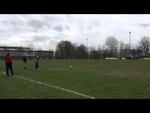 SCARE SOUND IN AIR IN RUGBY MATCH BREDA VS RFC HAARLEM