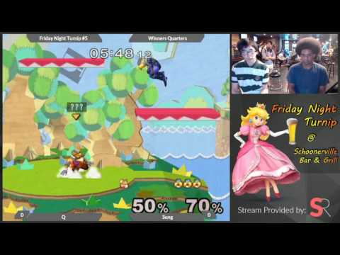 Friday Night Turnip #5 - Q (Fox) vs. Sung (Sheik) - Winners Quarters