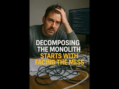 Decomposing the Monolith Starts With Facing the Mess
