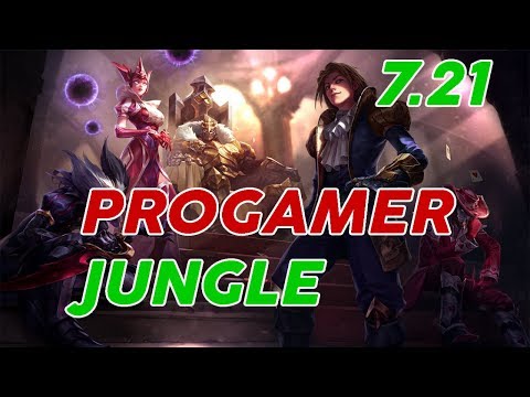 progamer Ezreal Jungle Patch 7.21 Pro Replay