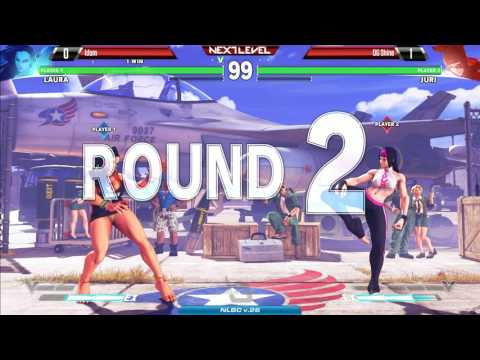 Street Fighter 5 Tournament: Next Level Battle Circuit V.26 - Idom (Laura) v OG Shine (Juri)