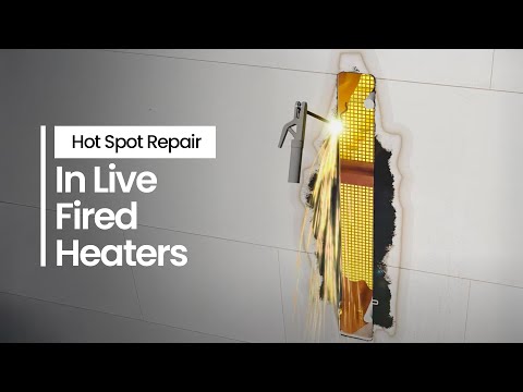 Hot Spot Repair in Live Heaters