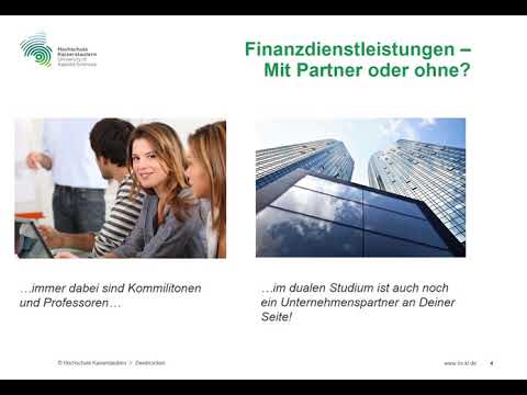 FINANZDIENSTLEISTUNGEN - Der Studiengang