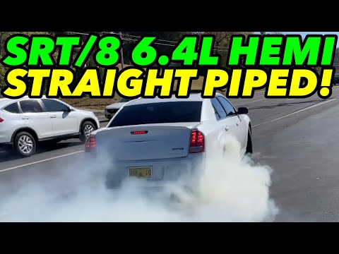 2012 Chrysler 300 SRT/8 6.4L HEMI V8 Dual Exhaust w/ STRAIGHT PIPE!
