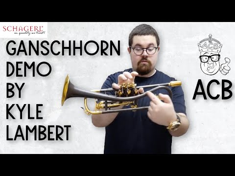 ACB Shop Schagerl Ganschhorn Trumpet  demonstration from Kyle Lambert