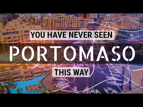 PORTOMASO MARINA | ST. JULIANS | Malta 🇲🇹2020 - QUICK VIEW 😲- {The best images in 60 second}